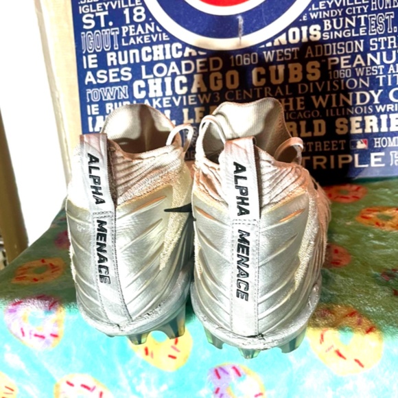 Lot of 2 pair of Nike Cleats 1 Vapor Fastflex SZ13 & 1 Nike Alpha Menace SZ14 - Picture 13 of 14